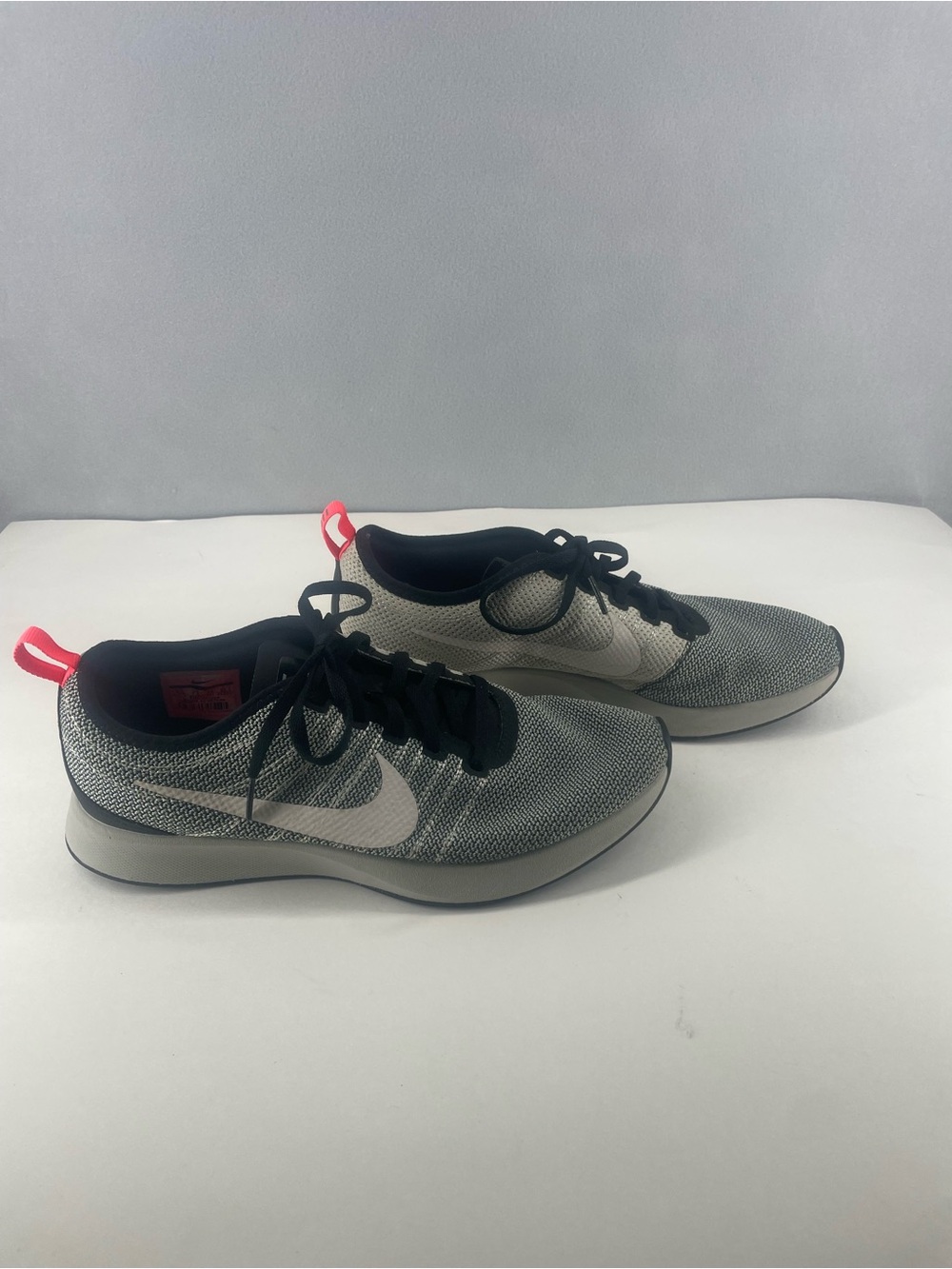 Nike Dualtone Racer Mens 8.5 Gray Athletic Comfort Running Shoes 918227-001